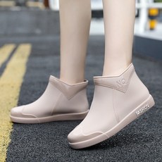 리슈앙 여성 숏 레인부츠 장화