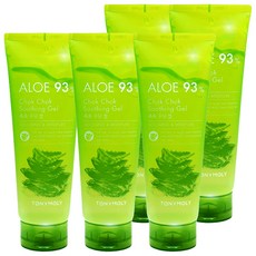 토니모리 (5개) 알로에 93% 촉촉 수딩 젤, 250ml, 5개