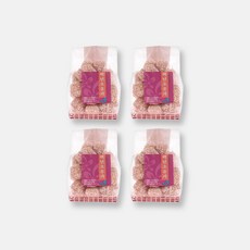 담양한과 아루화 방울 유과 한과 답례품 환갑 상견례 결혼 돌 칠순 고희 생신, 백년초 4봉, 70g, 4개