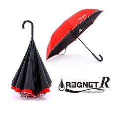 REGNET [REGNET] 레그넷 R. 친환경 소재를 사용한 수동 거꾸로 우산 우산>>남녀공용장우산