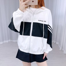 [요즘에 딱] 나그랑 아더 배색 바람막이