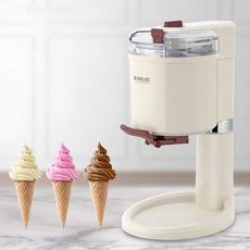 소프트아이스크림 기계 홈쇼핑 판매 집에서 만드는 가정용 미니 소프트 아이스크림 메이커 기계 1개