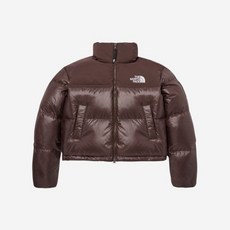 W 노스페이스 화이트 라벨 노벨티 눕시 다운 자켓 코코아 브라운 White Label Novelty Nuptse Down Jacket Cocoa Brown319228