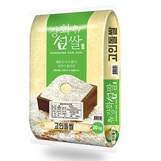 23년햅쌀 고인돌 강화섬쌀 20kg 최근도정, 1개