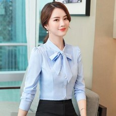호텔 프런트긴팔 커피숍 유니폼 바리스타 워킹셔츠