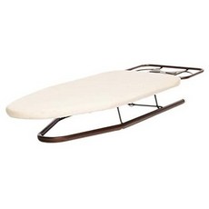 HOMZ Deluxe Tabletop Compact Rest Natural Cotton Cover Metal Legs Countertop Ironing Board Oil Ru, One Color, One Color_One Size