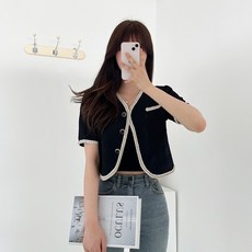 크롭트위드자켓