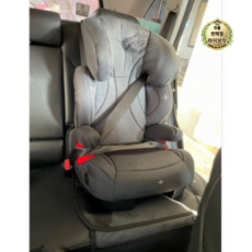 [당일발송] 최신제품 페도라 M12 ISOFIX 주니어카시트 선물4종사/은/품/증 정 차콜그레이 1개