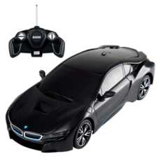 RASTAR 별빛 BMWi8 이모콘조종 자동차 모형 장난감 선물, 블랙