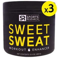 Sports Research 스위트 스웨트 워크아웃 인헨서13.5oz (383g) 3개, 선택, 상세설명참조