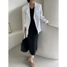 린넨민소매원피스