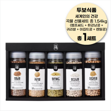 두보식품 세계인의 건강 슈퍼곡물세트 5종 (선물용 박스포장 세트), 1개