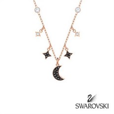 [SWAROVSKI] 스와로브스키 5429737 듀오 문 목걸이 네크리스