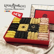강릉은정한과 한지선물세트(中) 수제한과 명절 선물용, 단일상품