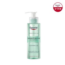 [유세린] 더모퓨리파이어 오일컨트롤 클렌징 젤 200ml, 1개
