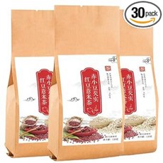 Herbal Tea Red Beans Coix Seed Tea Red Bean Barley Thick Tea 450g(5gx30packx3bag), 1개, 5g