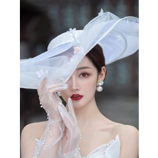 오간자꽃코사지