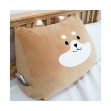시바냥이삼각등쿠션