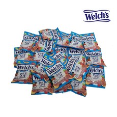 웰치스 후르츠젤리+미니약과 1개 증정 천연과즙젤리, 25g, 20개