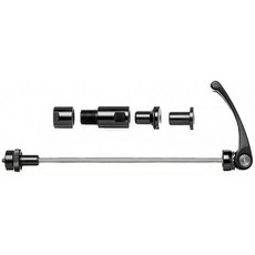 Tacx Unisex의 Neo / Flux 푸시 축 어댑터 세트 142 x 12 mm 검은 색 1 개 크기