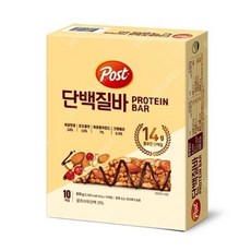 기타 포스트 단백질바 500g 10개입 프로틴 에너지바 간편식 과자, 10개