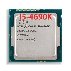 i54690 Intel Core i7 4790K 4.0GHz 쿼드 코어 8MB 캐시 HD 그래픽 4600 TDP 88W 데스크탑 LGA 1150 CPU 프, 한개옵션0