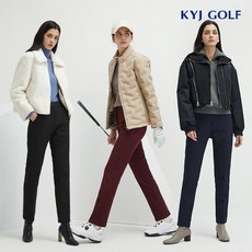 [쇼핑엔티] [KYJ GOLF] 김영주골프 23FW 초특가! 기능성 기모 본딩 팬츠 3종 여성