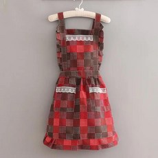 주머니가 레이스 민소매 앞치마 공주 달콤한 요리 피나포어 방수, 2.g, 1개