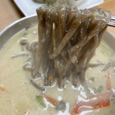 메밀생면 들깨칼국수 6인분 (국산메밀생면 들깨가루 듬뿍) - 전국맛집 [봉평메밀마당], 200g, 6개