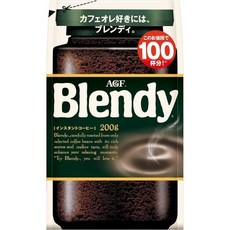 AGF 브렌디 가방 【 인스턴트 커피 】 물에 녹는 카페 올레 좋아하게 리필 200 그램 x 1, 스탠다드_200g