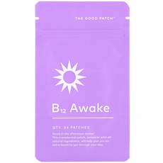 The Good Patch B12 Awake 4 Patches, 1개, 상세내용참조