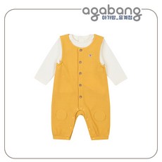 아가방 중계점*BEST* 로디데이 오버올 상하 초특가 (YELLOW) 매일매일 귀여워~ 데일리 상하복 세트