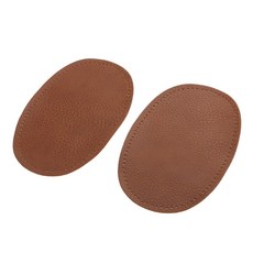 FWT수리 패치-2Pcs 팔꿈치 무릎 다리미 PU 가죽 패치-의복을 장식하거나 꾸미는 데 사용-자켓 스웨터 점퍼 어린이 바지 등에 꿰매십시오, 커피