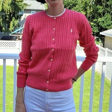 폴로랄프로렌걸즈가디건