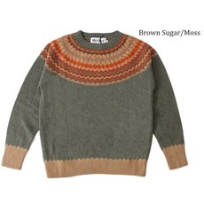 할리 오브 스코틀랜드 니트 Harley of scotland 여성 L5121 크루넥 CREW NECK SWEATER 니트 스웨터