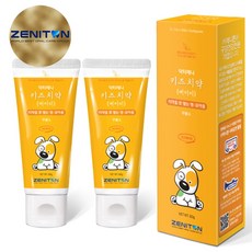 제니튼 닥터제니 무불소 아기 60g 2개입 베이비 치약