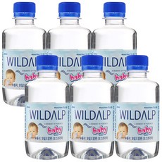와일드알프 베이비워터 아기생수 250ml, 6개