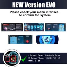 안드로이드 오토 올인원 네비게이션 BMW 무선 카플레이 디코더 E70 E87 F10 F20 F30 X1 X3 F25 F26 F48 G30 미니 X4 X5 X6 F56 F15 용, 없음, 4) EVO System - 듀얼 코어