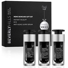 Gaya Cosmetics 오일세럼 히알루론산 항산화 재생 미백 비타민세럼 남성용 스킨 케어 선물 세트-인스턴트 페이스 리프트 다크 서클 및 푹신한 아이 크림 안티 에이징 페이스 수퍼 세럼-89822, 단일옵션, 단일옵션
