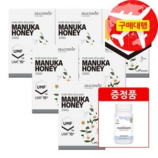 뉴질랜드 헬스윈 마누카꿀 UMF15, 250g, 6개