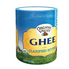 기버터 Ghee 오가닉 밸리 버터 정제 212g, 1개