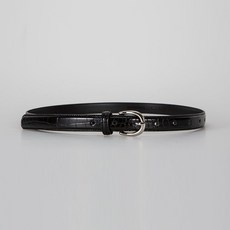 38컴온커먼 20mm crocodile Eco Leather Belt (Silver)