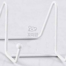철제 액자받침 소 블랙 사진 액자받침대 액자거치대, 사이즈, 1개