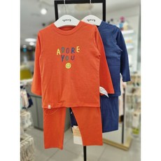 아가방 [동아쇼핑점]사계절 신생아여아남아출산선물# 무형광 실내복 긴팔내의# 백일 돌선물# 얇고부드러운촉감 따뜻한겨울내의/히트텍 에어웜/어린이집등원룩 활동복 스마일웜내의