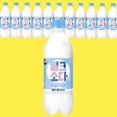 코카콜라음료 환타 밀크소다 500ml 12개