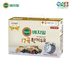 [베지밀] 17곡 한끼두유 190mlx72팩, 없음