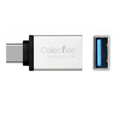 [Collection] USB-A 3.0 To Type-C 3.1 OTG 변환젠더 SMT-032, 1개