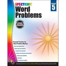 Spectrum Word Problems 5, Carson Dellosa Publishing