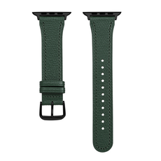 로이드 [애플워치 호환 42 44mm] 헌터 프리미엄 블랙커넥터 가죽스트랩 LL1S21603PBM, 대표이미지
