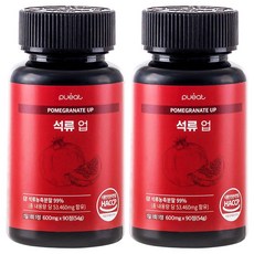 석류 정 식물성 에스트로겐 석류분말 99%, 2개, 90정